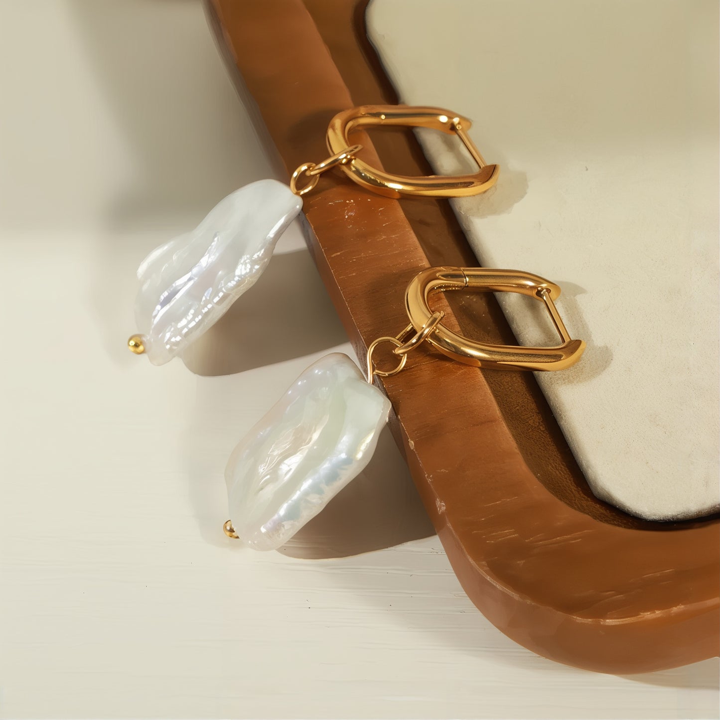 ORA Jewelry CY™ | Maris Baroque Pearl Drop Earrings