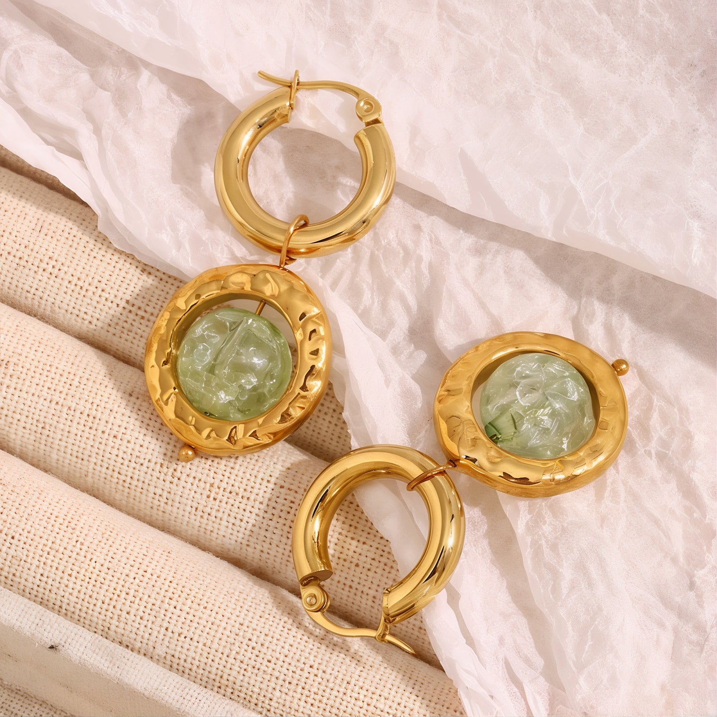 ORA Jewelry CY™ | Celeste Orbit 304 Drop Earrings