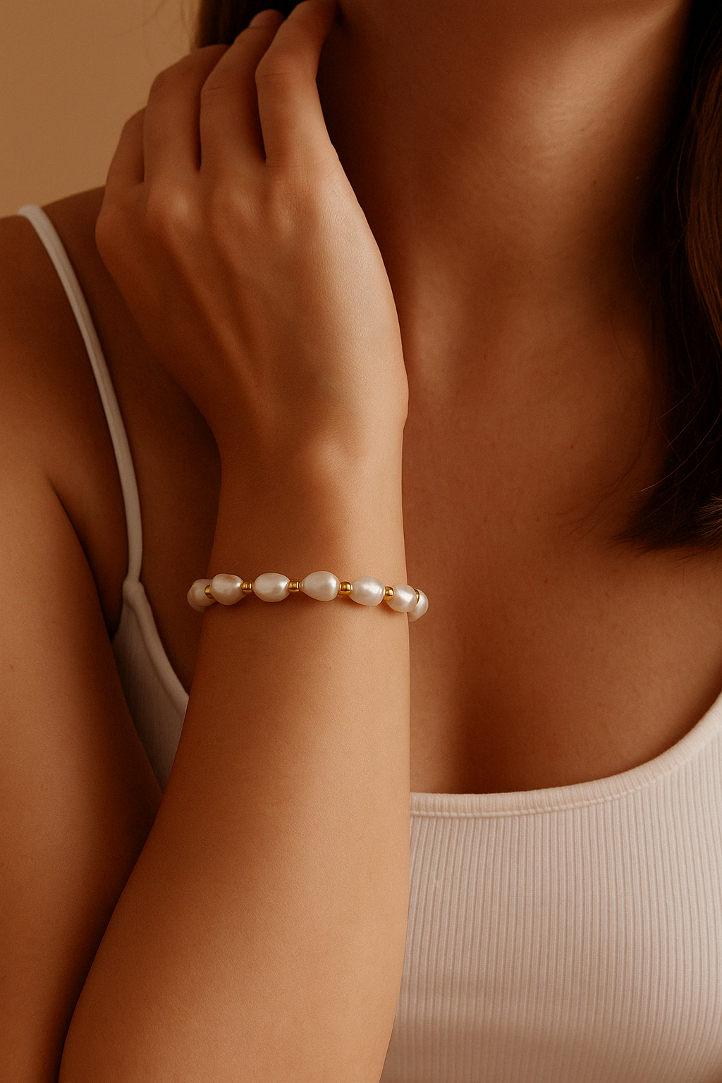 ORA Jewelry CY™ | Perlish Glow Freshwater Pearl Bracelet