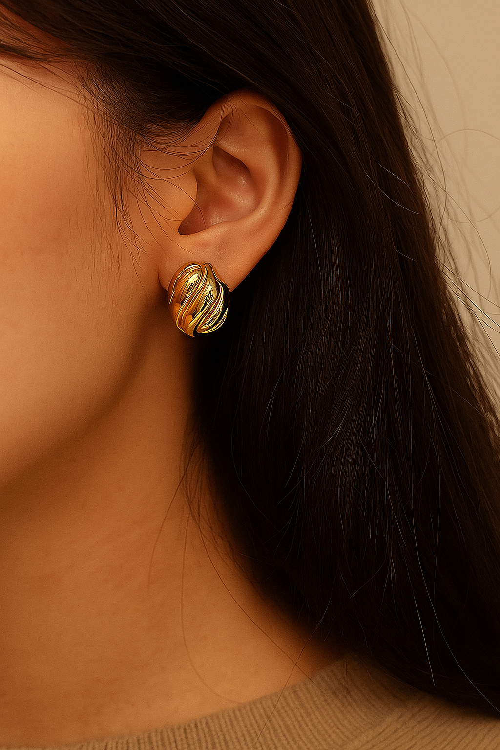 ORA Jewelry CY™ | Soléna Sculpted Studs