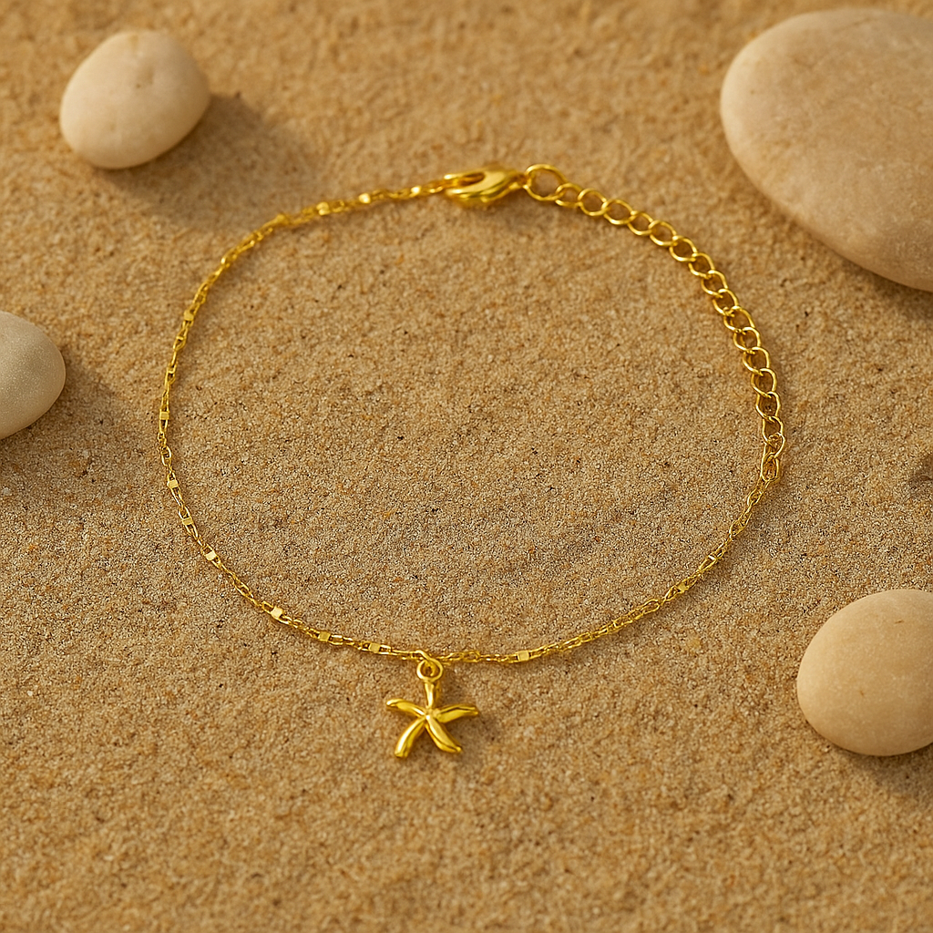 ORA Jewelry CY™ | Shoreline Gleam Anklet