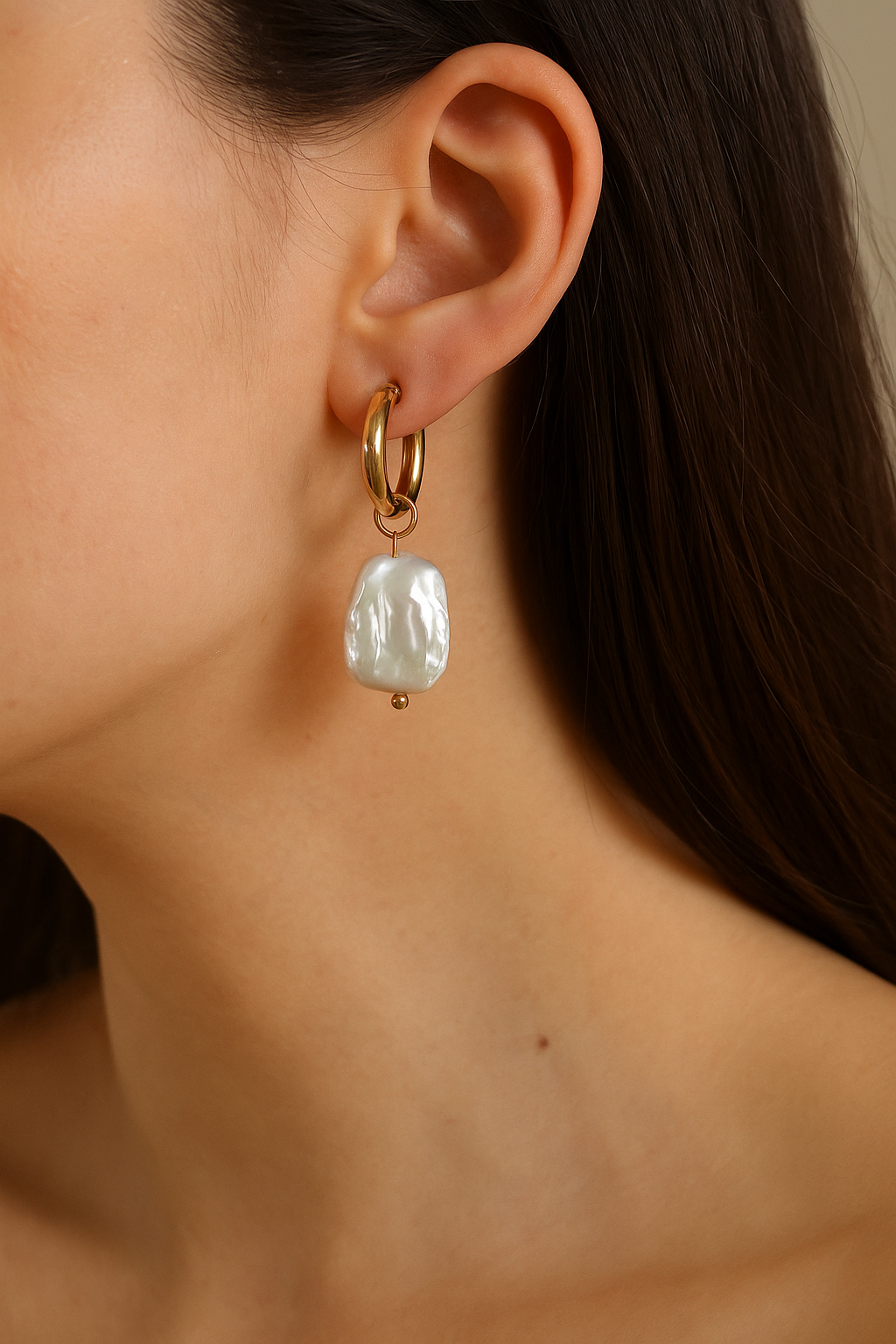 ORA Jewelry CY™ | Maris Baroque Pearl Drop Earrings