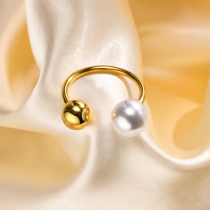 ORA Jewelry CY™ | Alter Ego Pearl Open Ring