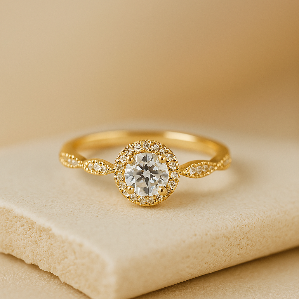 ORA Jewelry CY™ – Celestia Glow Adjustable Zircon Ring