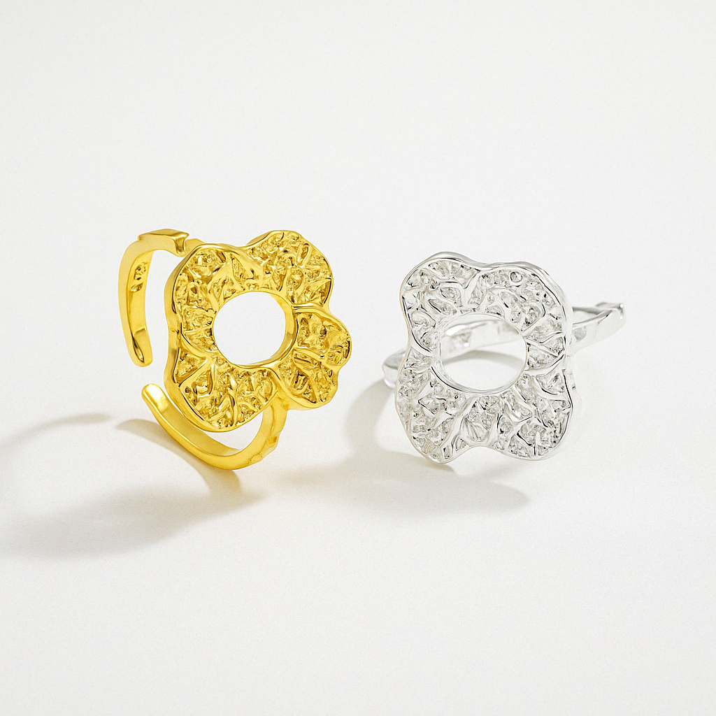 ORA Jewelry CY™ | Nova Curve 925 Sterling Silver Open Ring