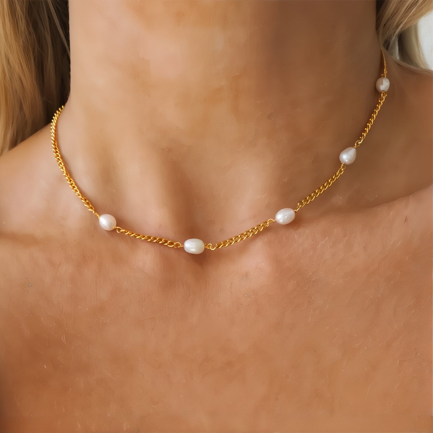 ORA Jewelry CY™ | Parisian Edge Necklace Trio Set