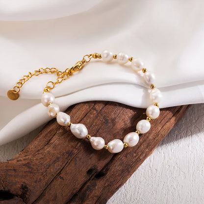 ORA Jewelry CY™ | Perlish Glow Freshwater Pearl Bracelet